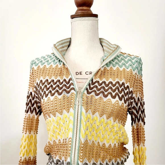 Missoni Zip Up Sweater - Picture 2 of 10